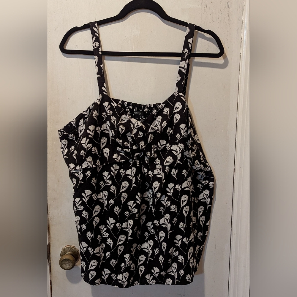 Simply Vera, Vera Wang black & white tank, size XXL
